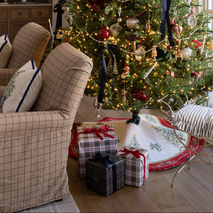 Reversible Christmas Wrapping Paper