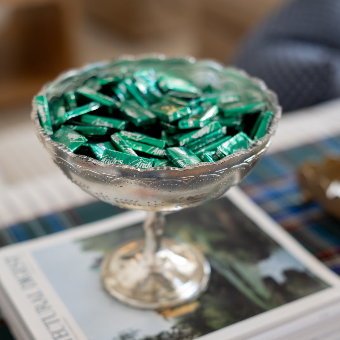 Tinsel Pedestal Bowl
