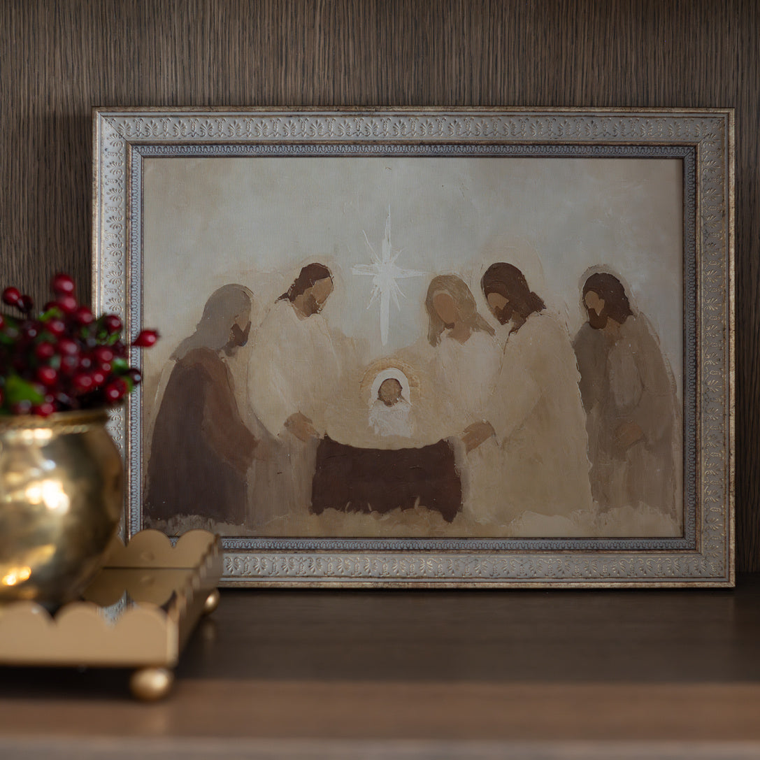 Nativity Framed Art