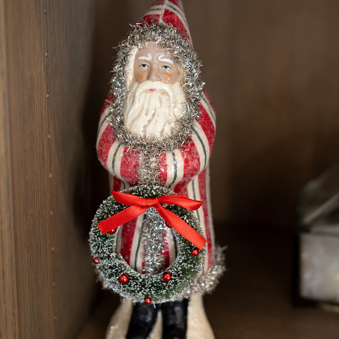 Candy Stripe Santa