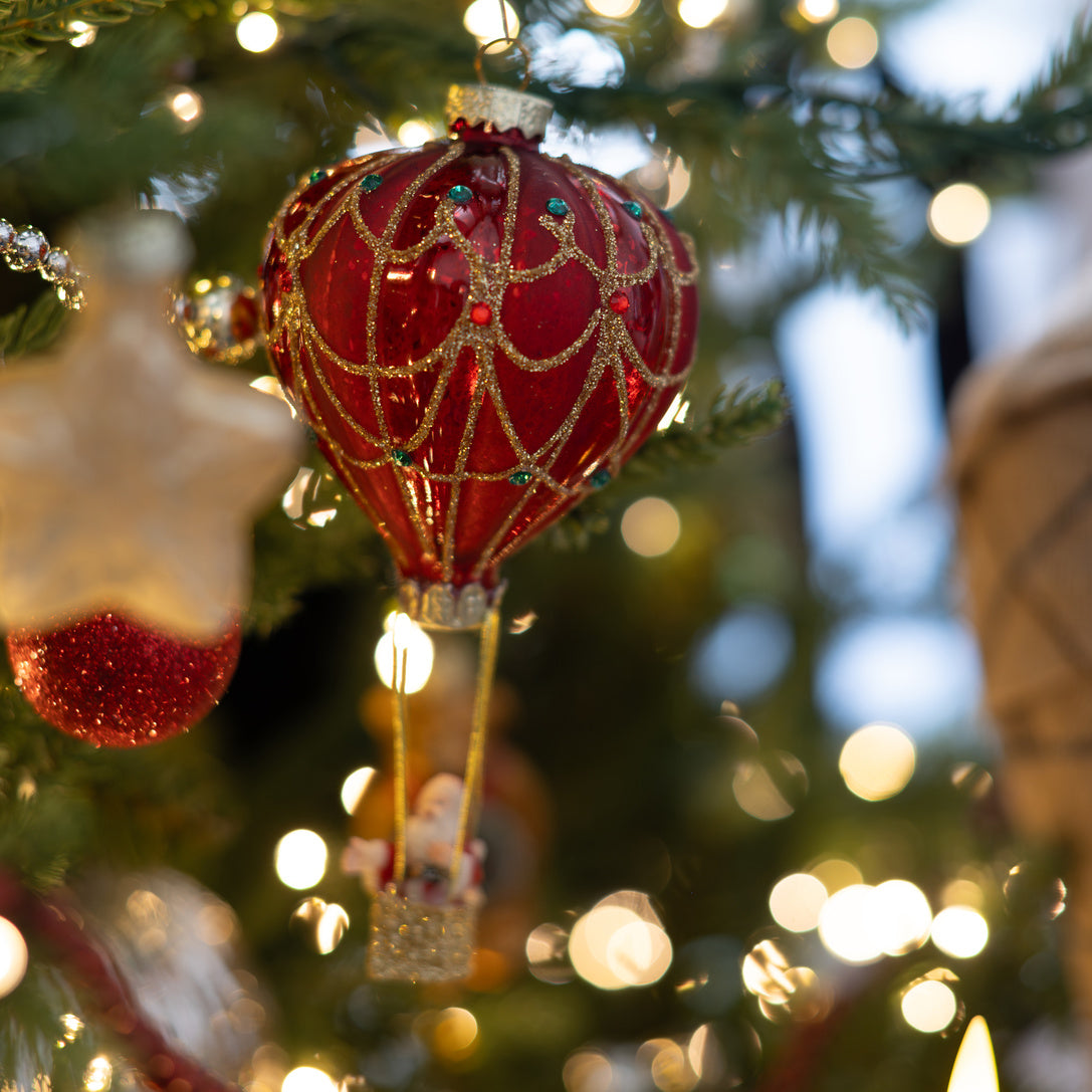 Metallic Air Balloon Ornament