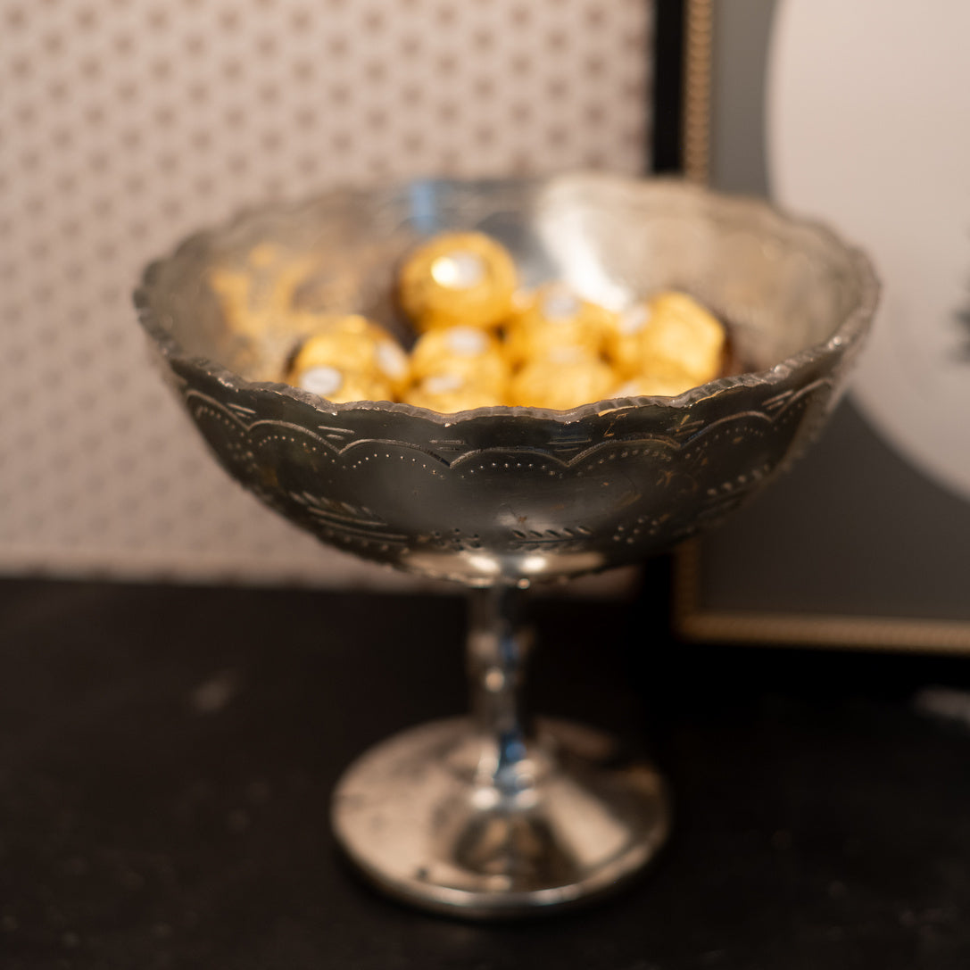 Tinsel Pedestal Bowl