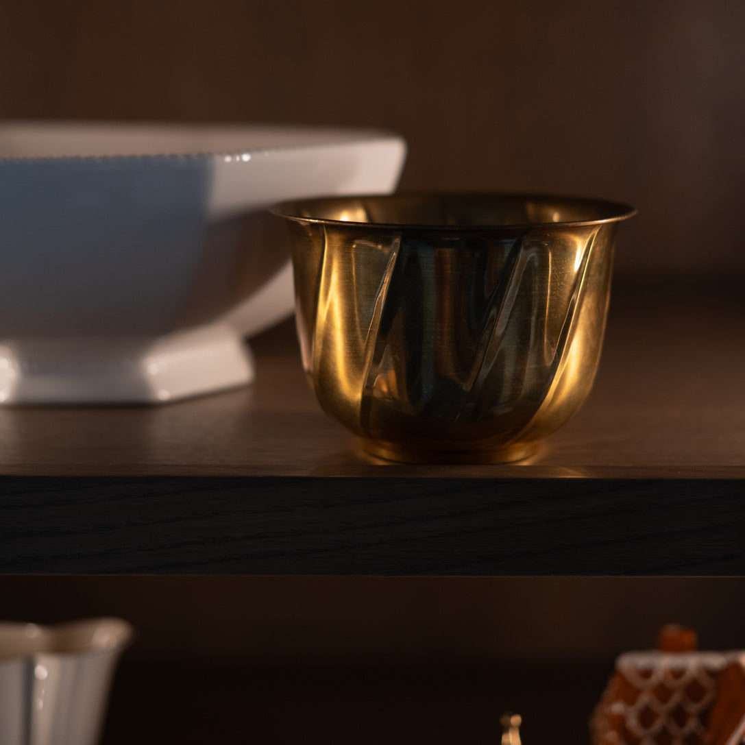 Antique Gold Bowl - One of a Kind