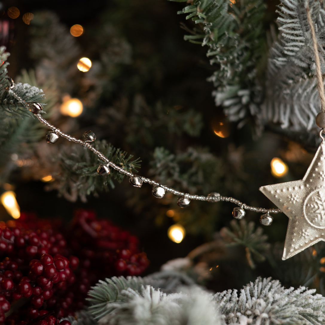 Silver Bells Garland