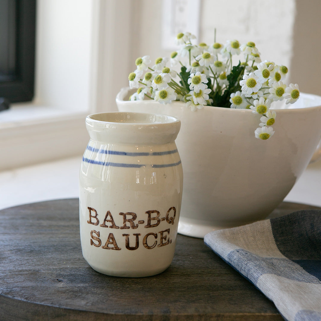 Vintage BBQ Jar - One of a Kind