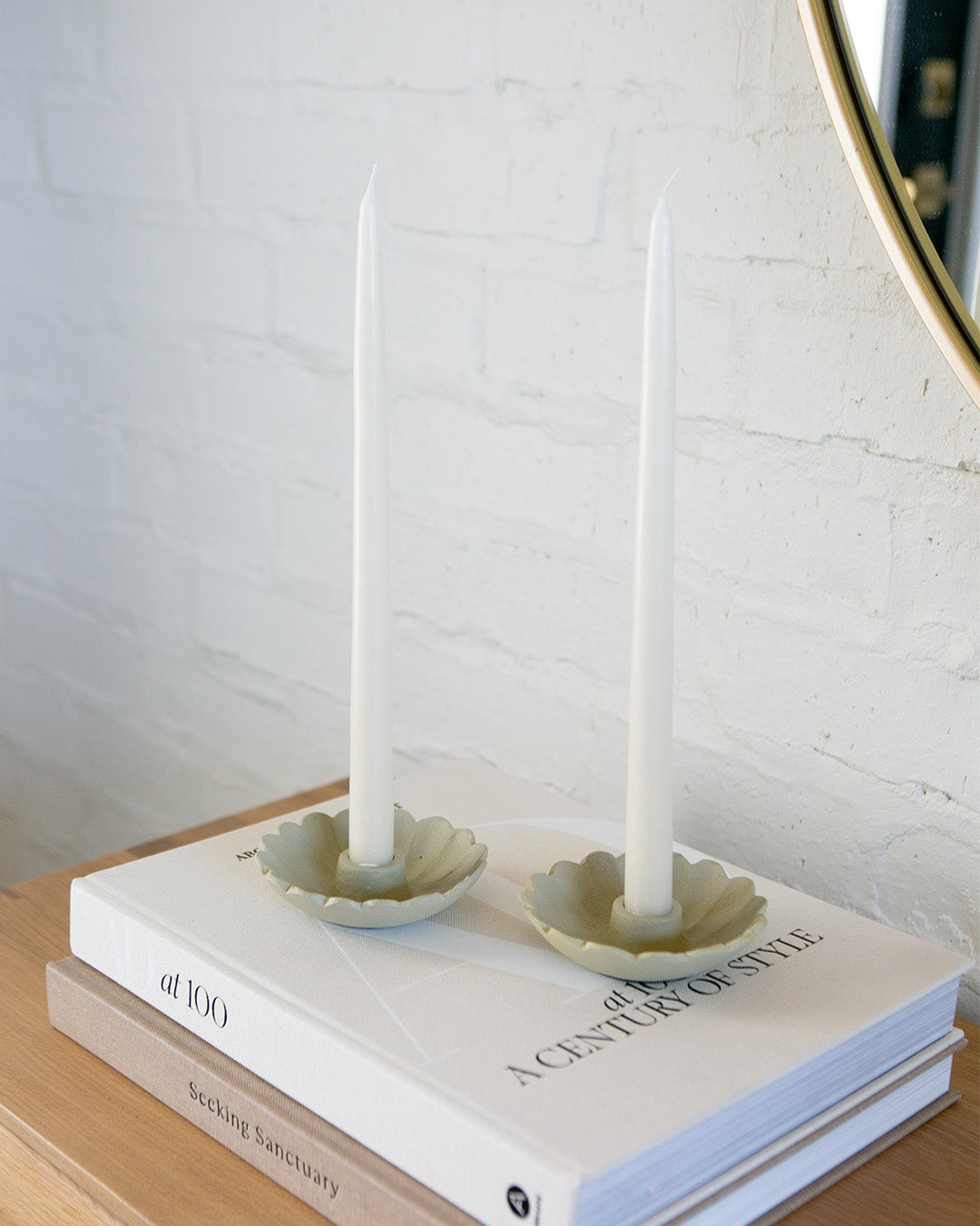 Ivory Taper Candles