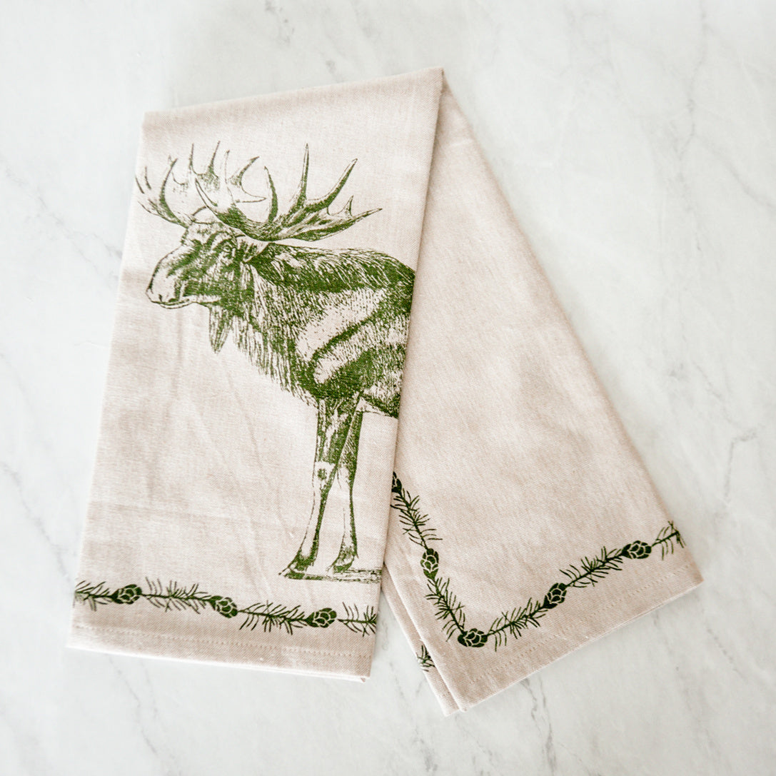Northwoods Tea Towel
