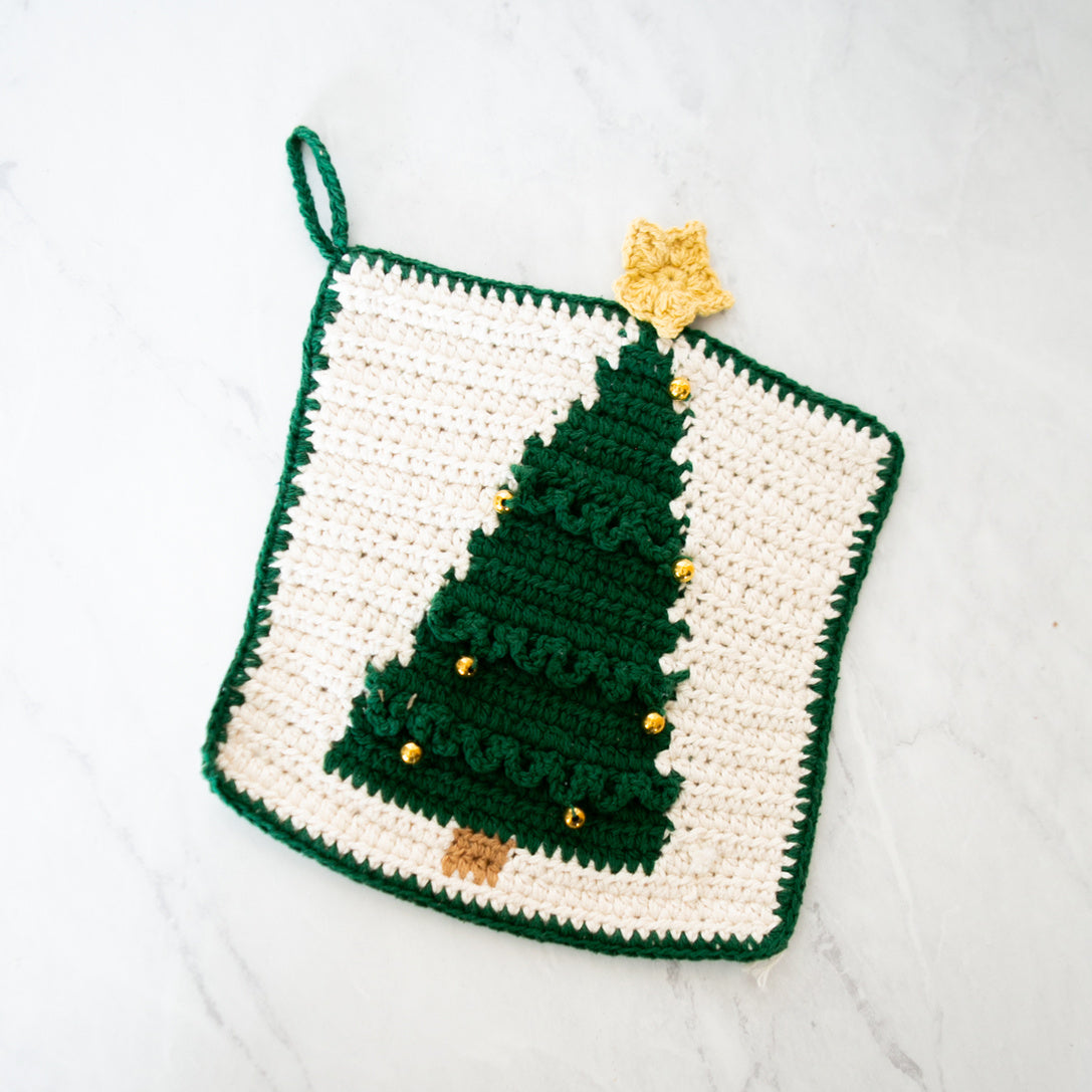 Crochet Christmas Potholder