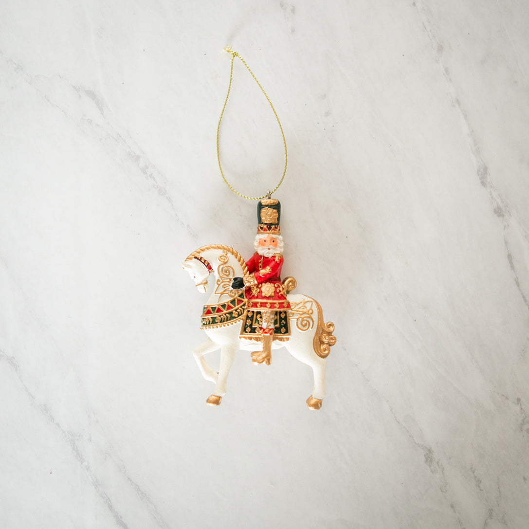 Nutcracker Horse Ornament