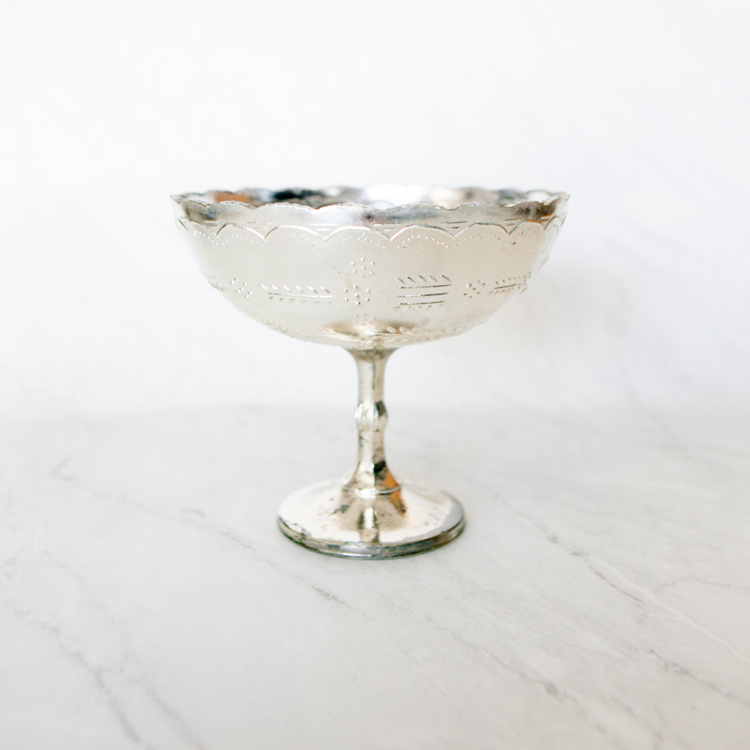 Tinsel Pedestal Bowl