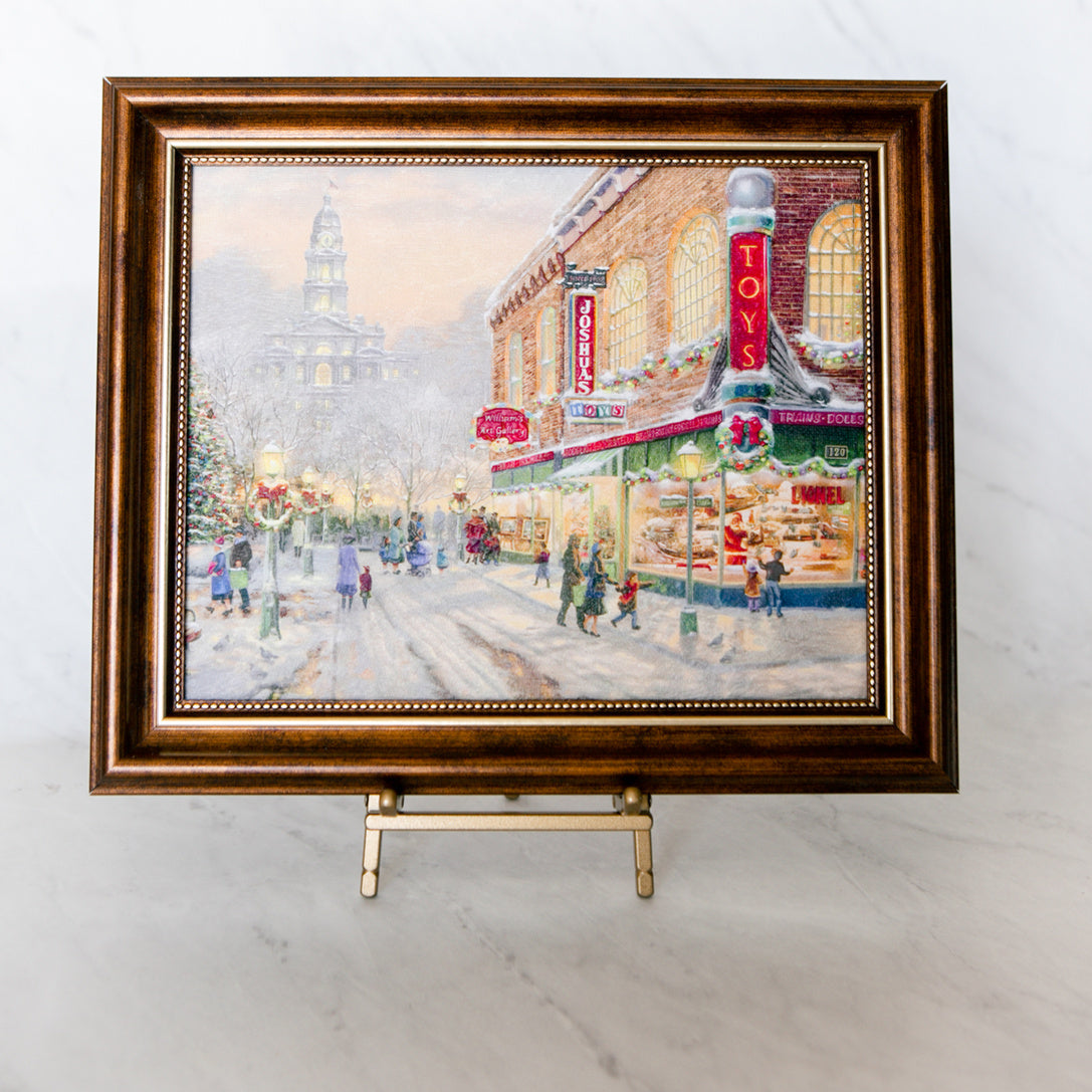 Winter Market Framed Art