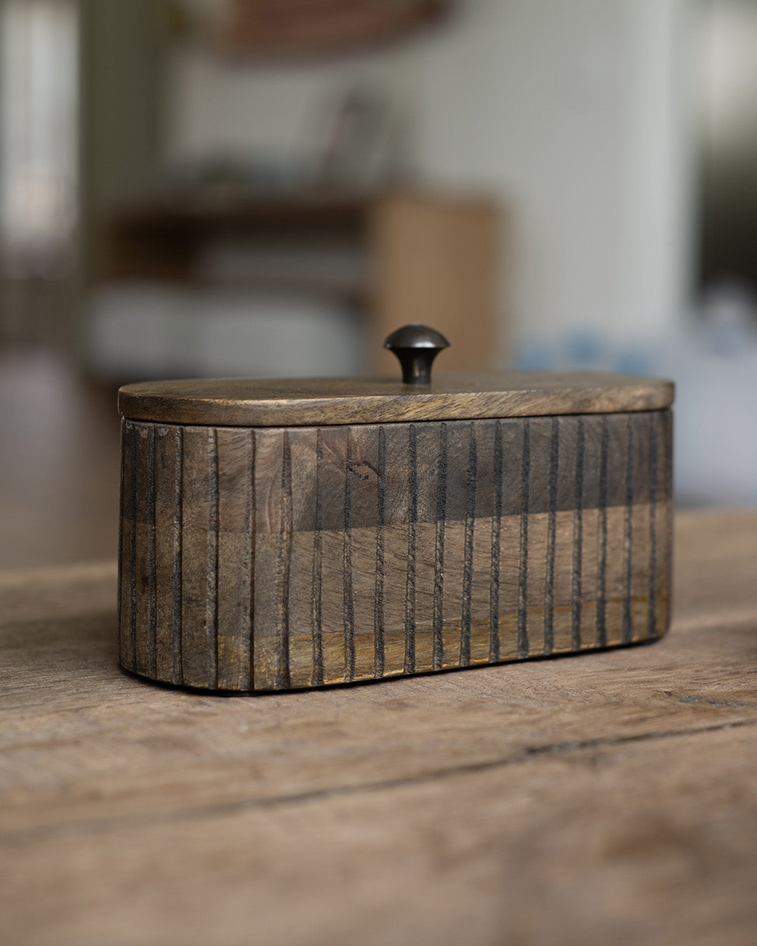 Deep Wood Accent Box