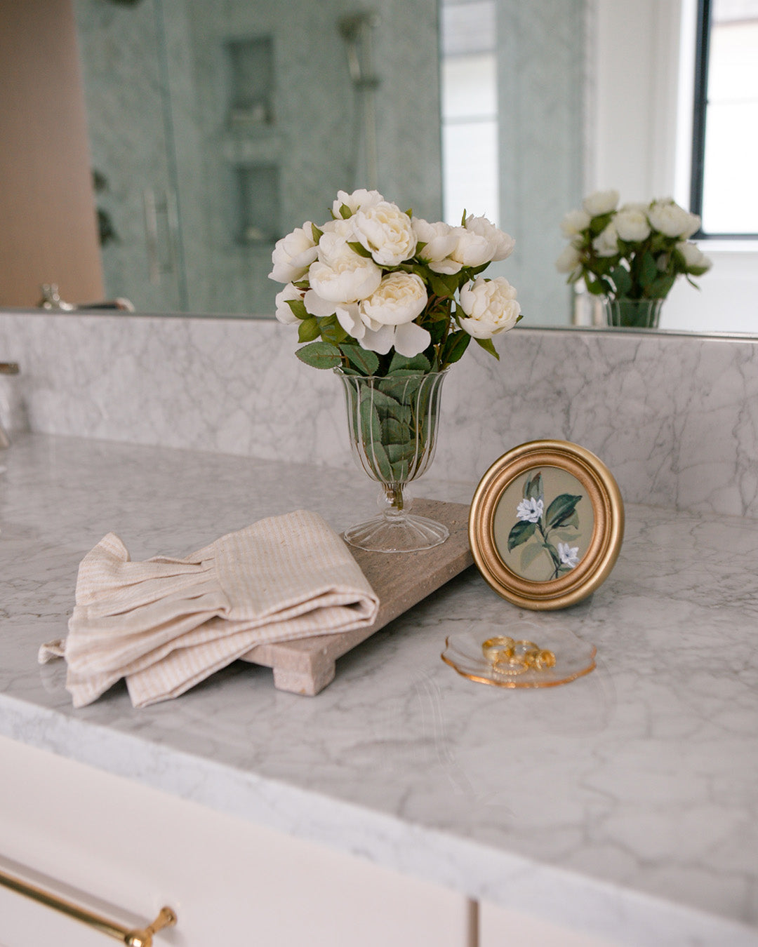 Pinstripe Hand Towel