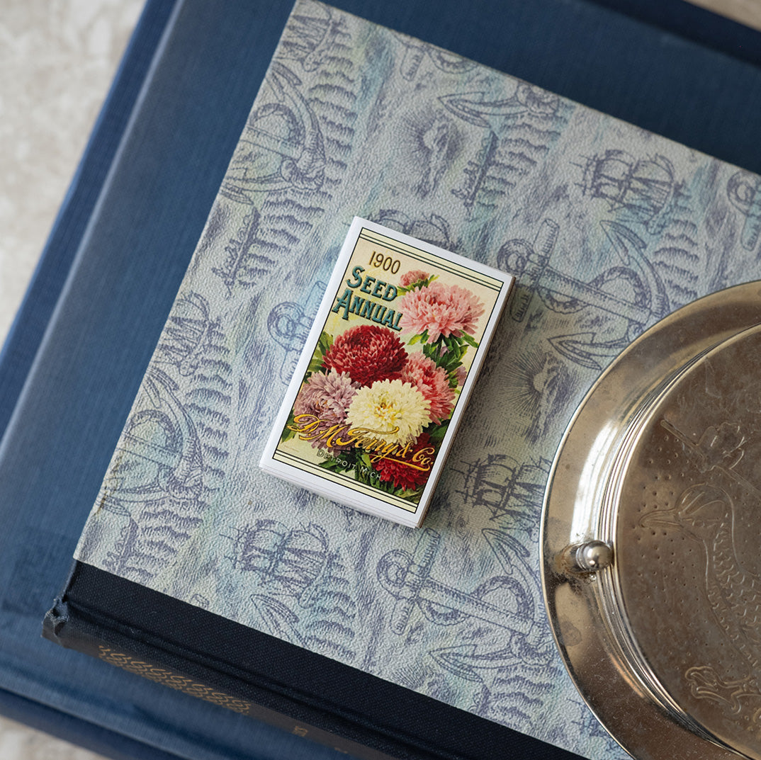 Vintage Floral Matchbox