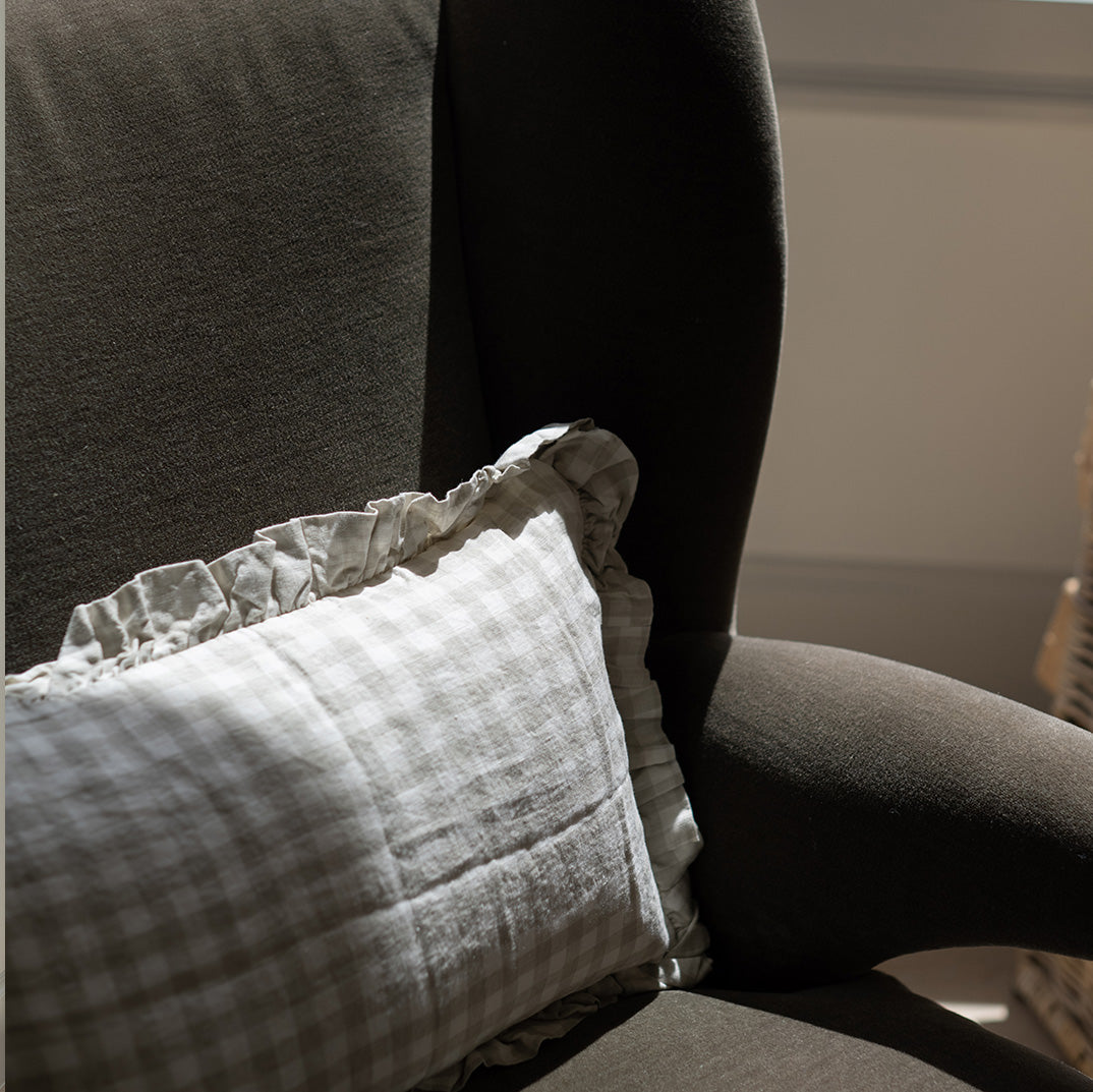 Gingham Pillow Cover