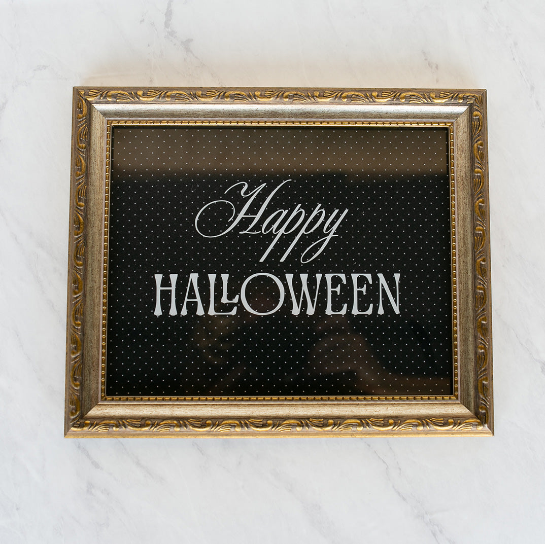 Classic Halloween Framed Art