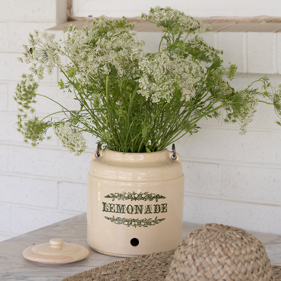 Vintage Lemonade Jar - One of a Kind