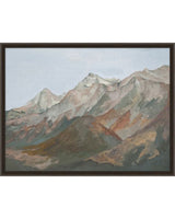 Mountain Ruby Framed Art