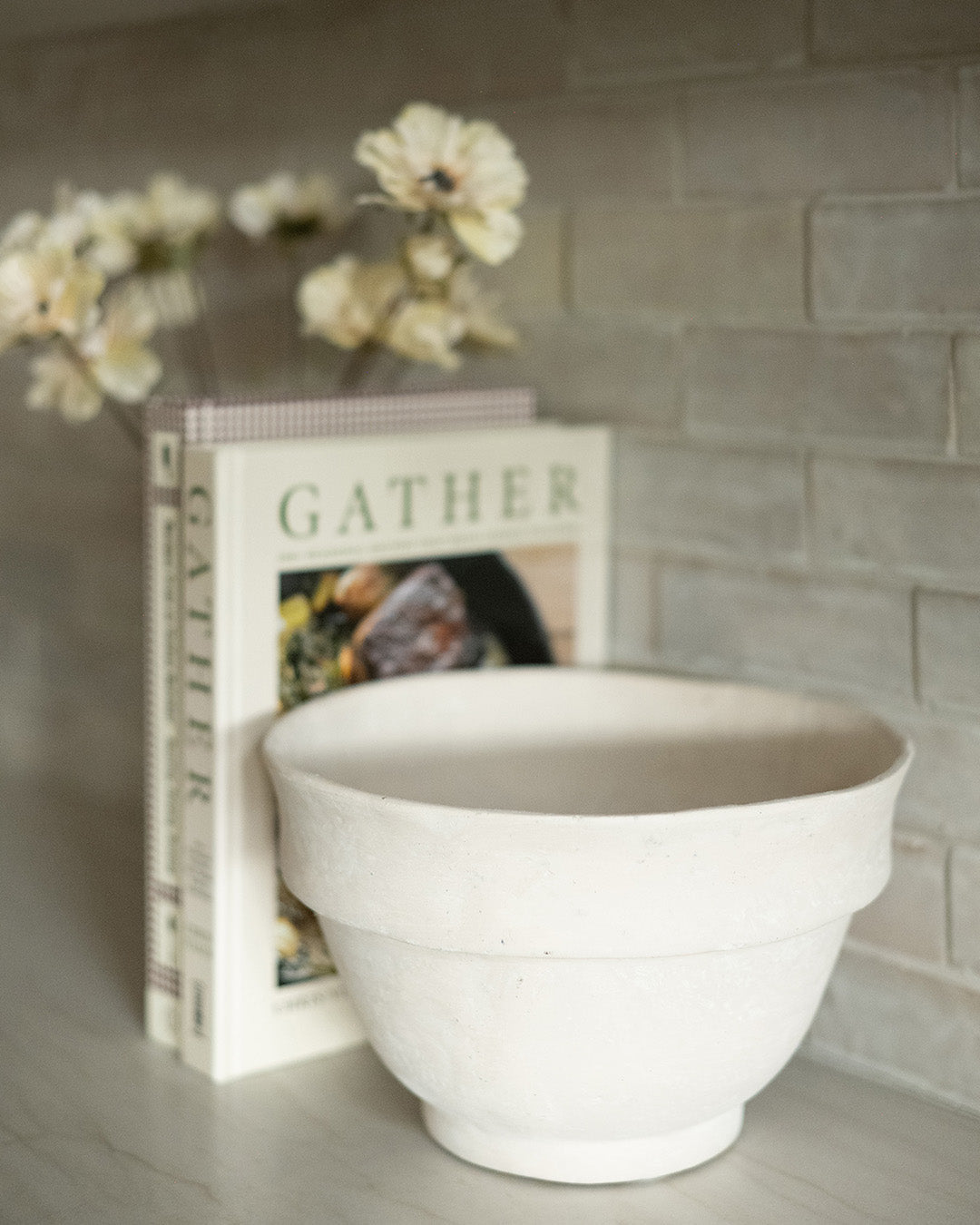 Sloan Paper Mache Bowl