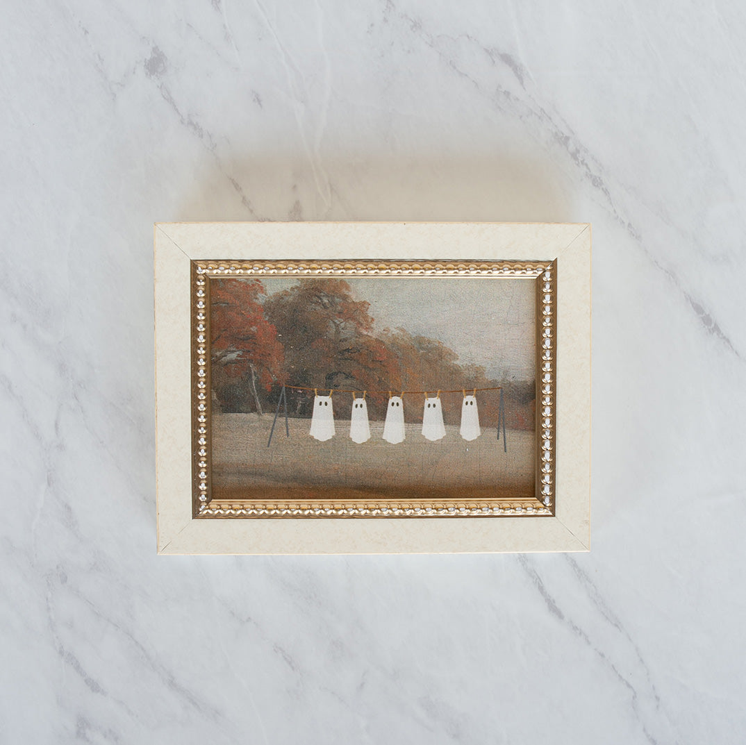 Five Little Ghosts Framed Art