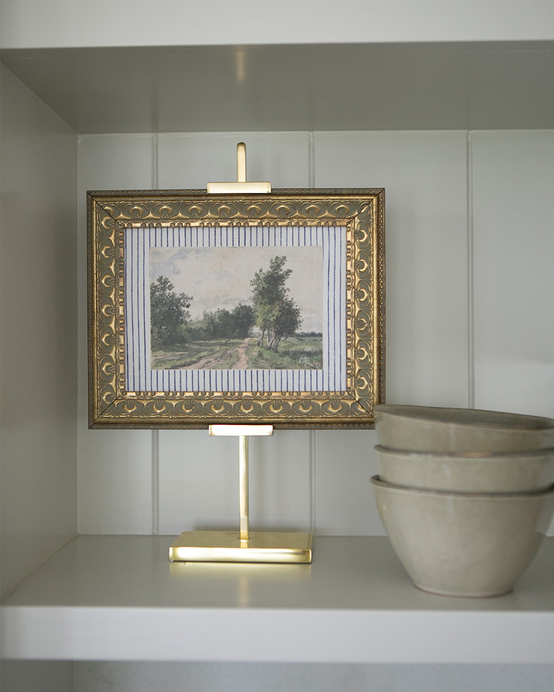 Pinstripe Framed Art