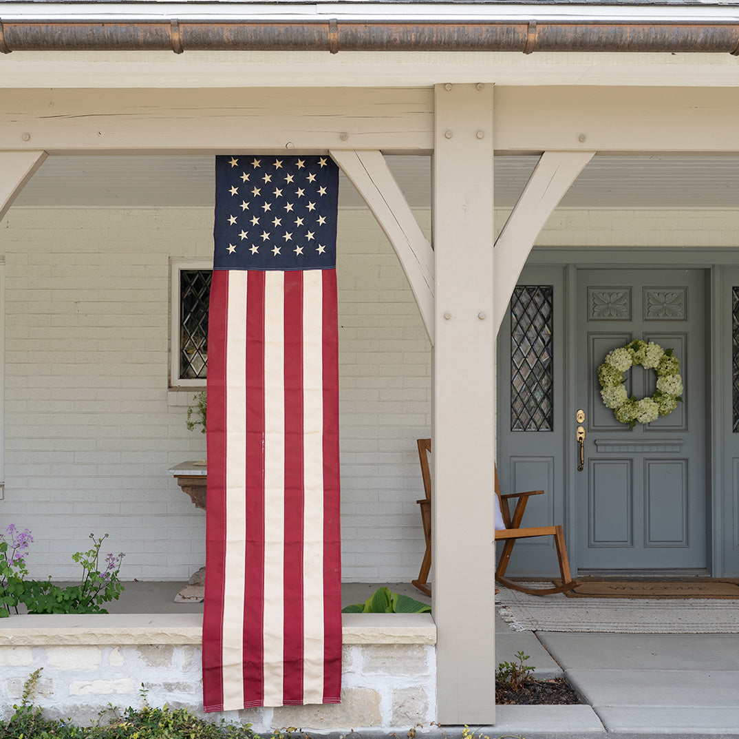Americana Vertical Banner with Grommets