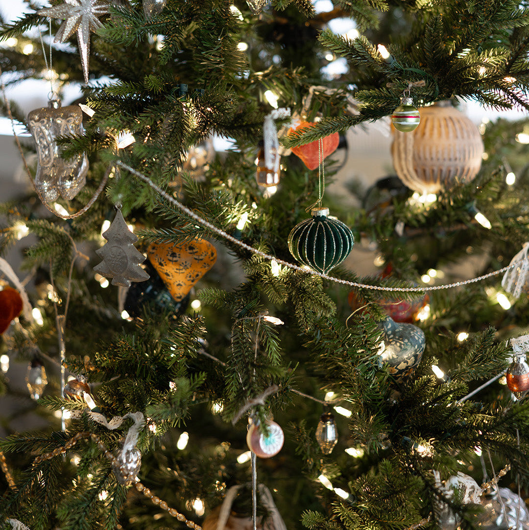 Silver Lane Ornaments - Set of 2