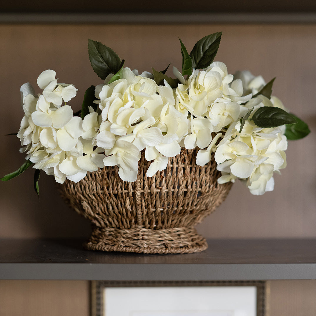 Woven Pedestal Bowl