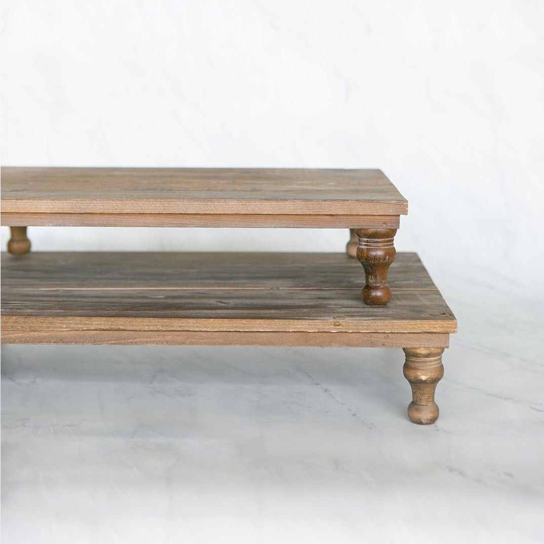 Vintage Wooden Riser