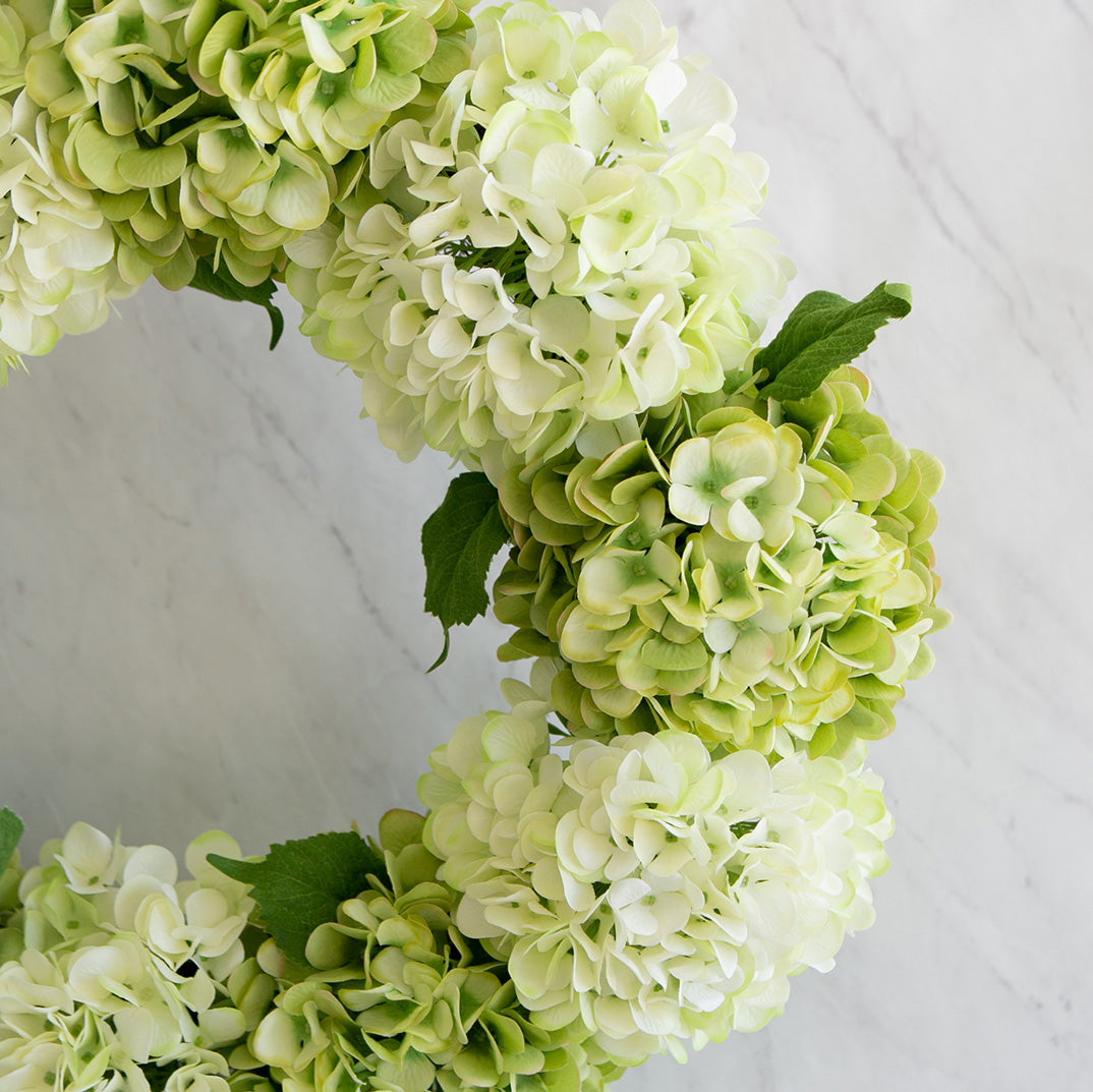 Garden Hydrangea Wreath