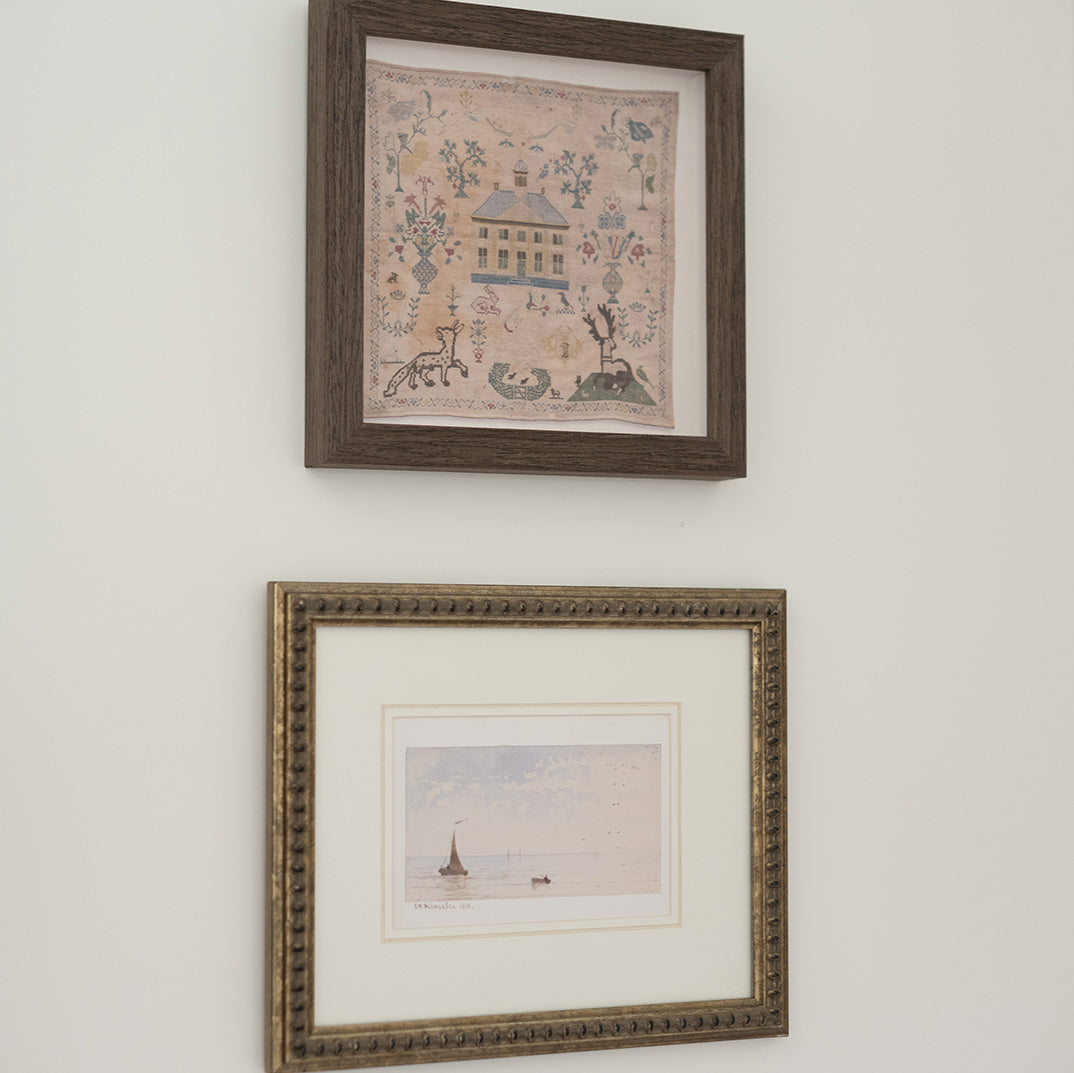 Vintage Tapestry Framed Art