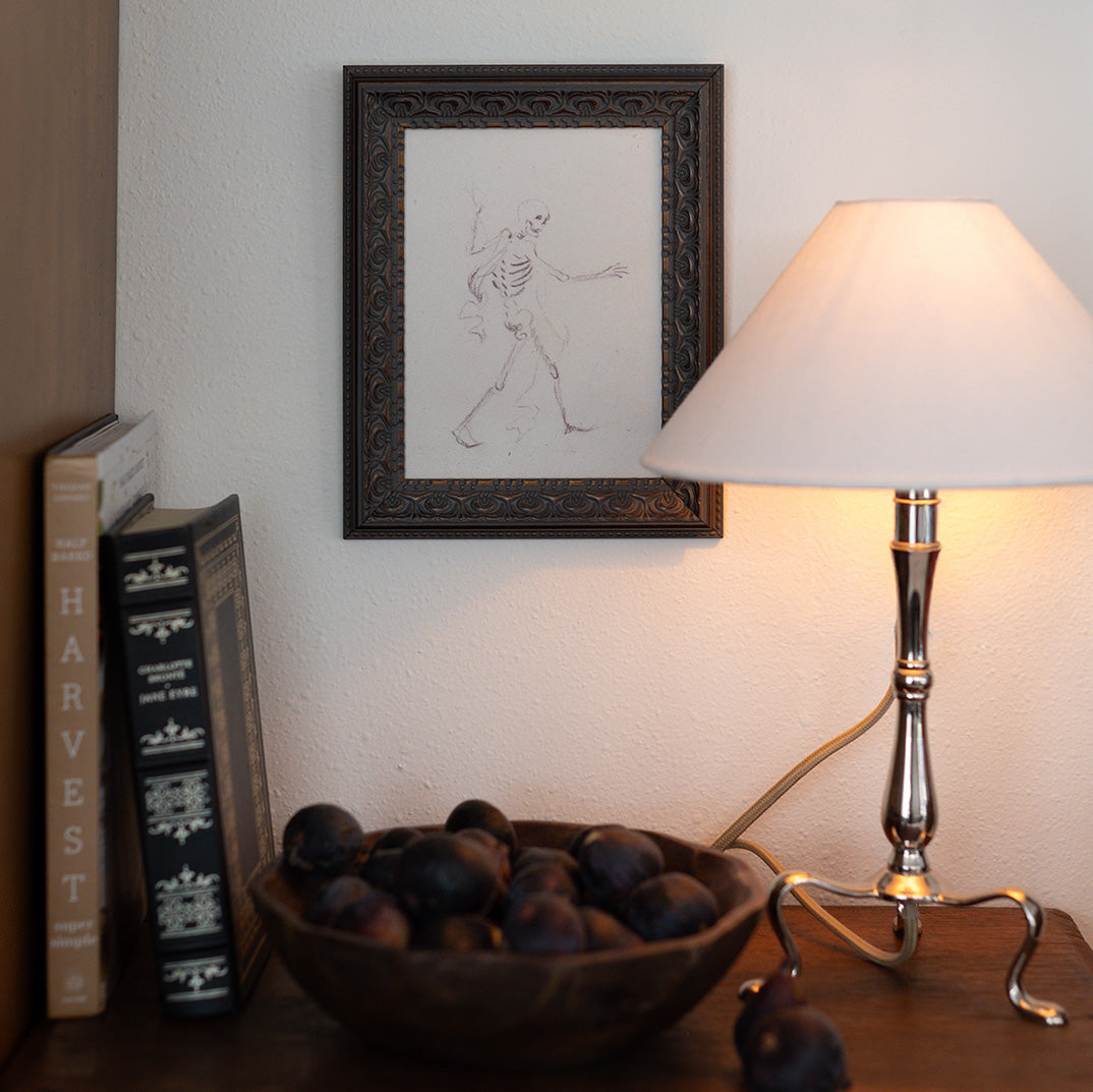Dancing Skeleton Framed Art