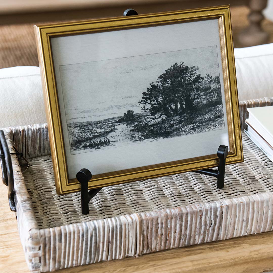Black Art Easel