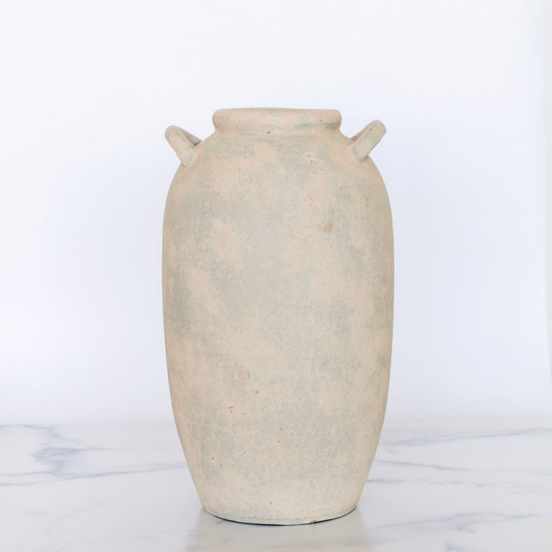 Rustic Oatmeal Vase