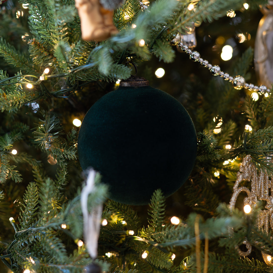 Ivy Velvet Ornament