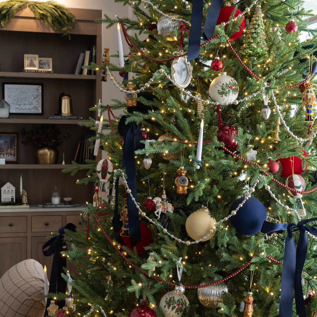 Silver and Gold Beaded Garland