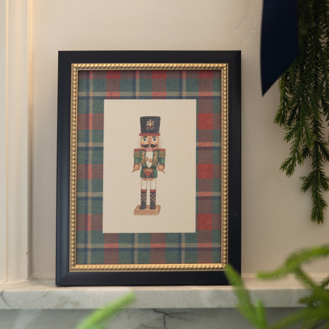 Christmas Nutcracker Framed Art