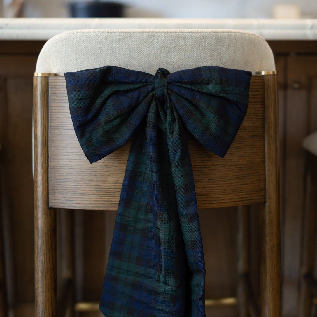 Plaid Christmas Bow