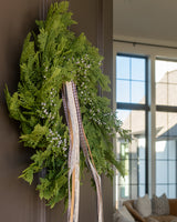 30" Faux Cedar Juniper Wreath