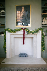 Cedar Garland With Lights