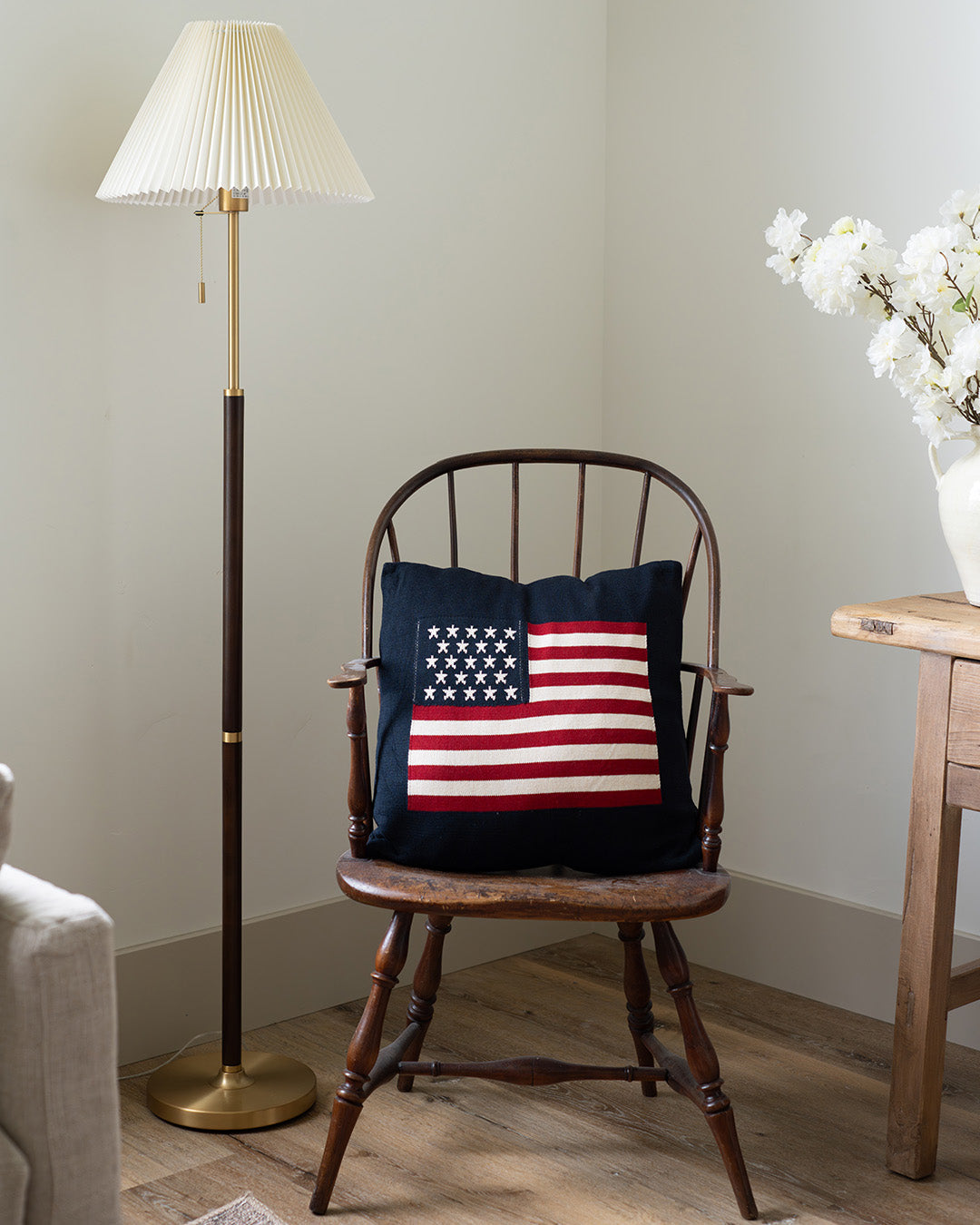 Americana Throw Pillow