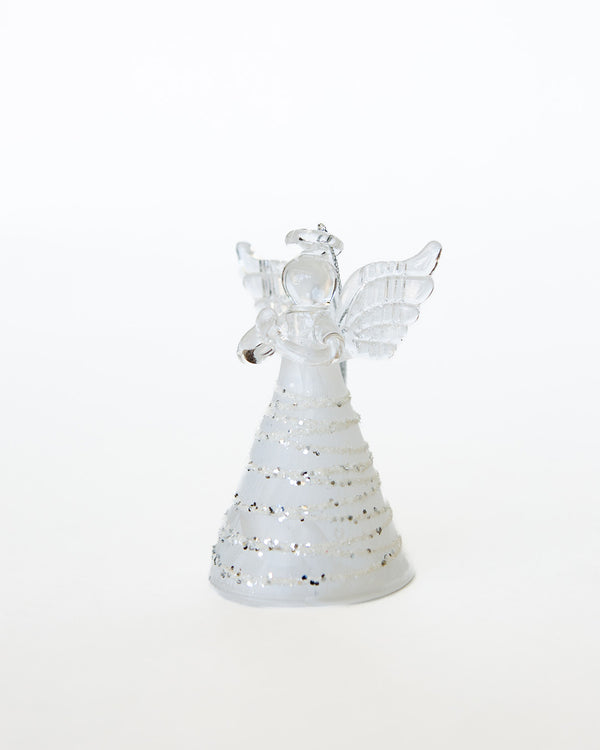 Frosted Angel Ornament