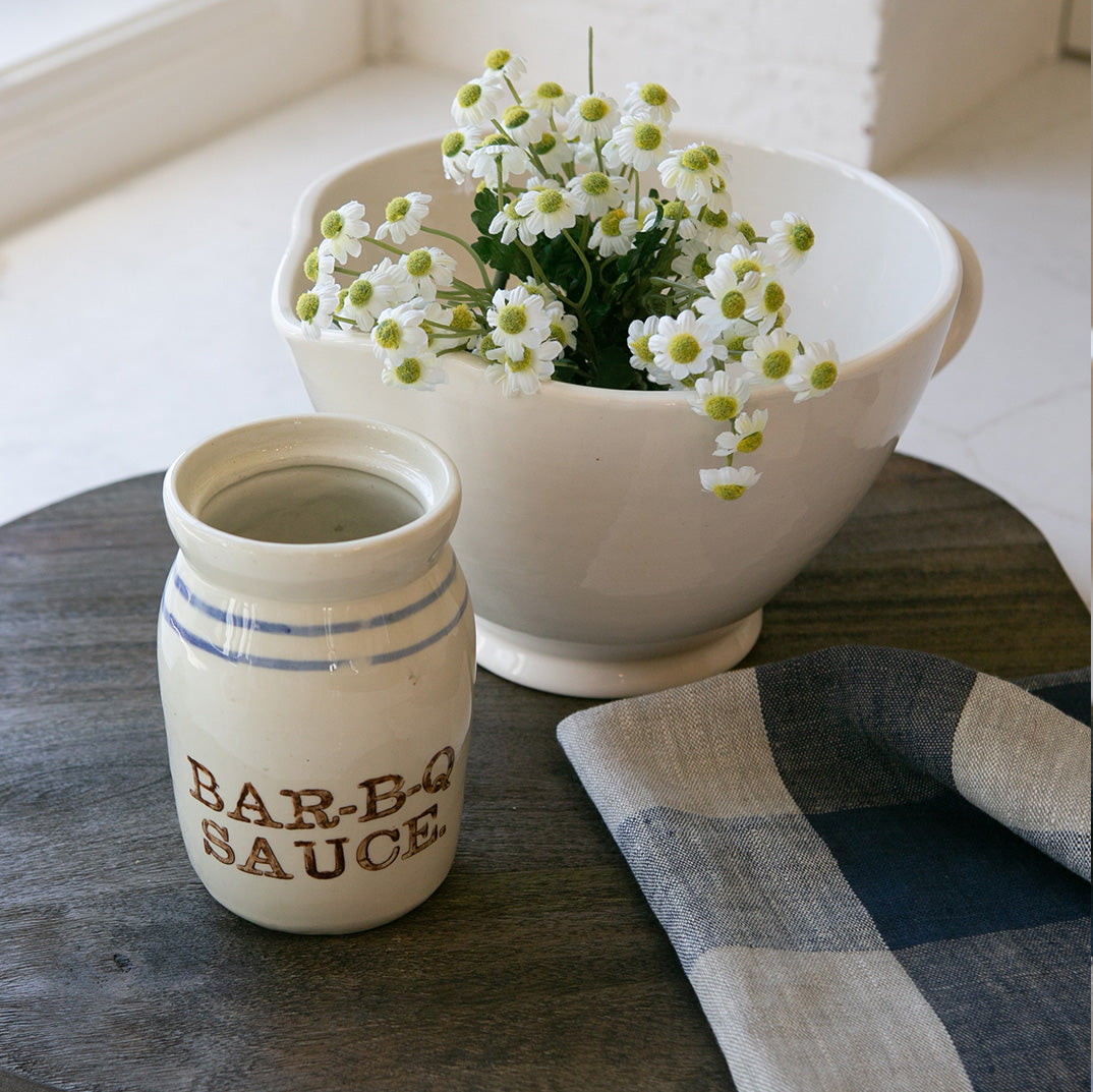 Vintage BBQ Jar - One of a Kind