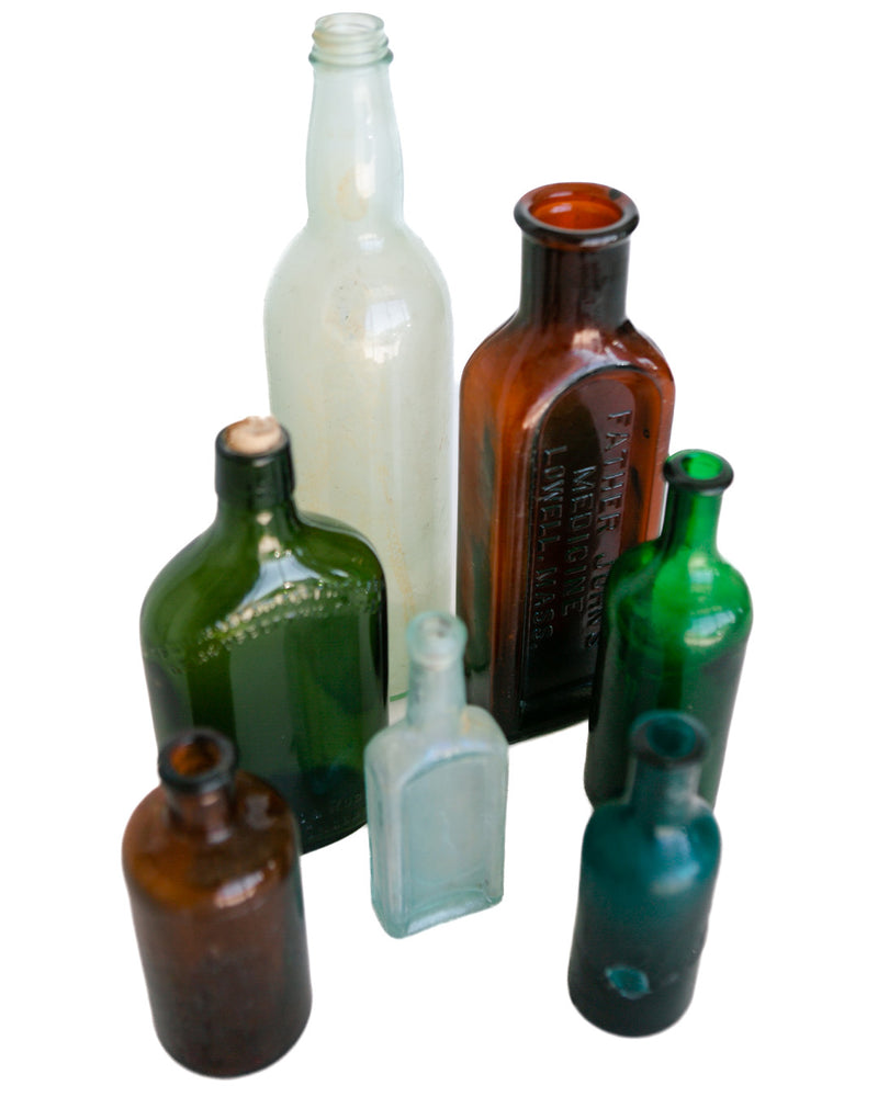 Glass Bottle Set - One of a Kind