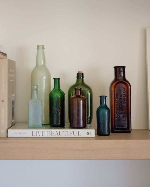 Glass Bottle Set - One of a Kind