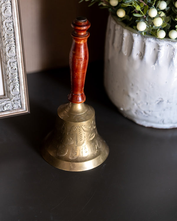 Aged Brass Bell - One Of A Kind