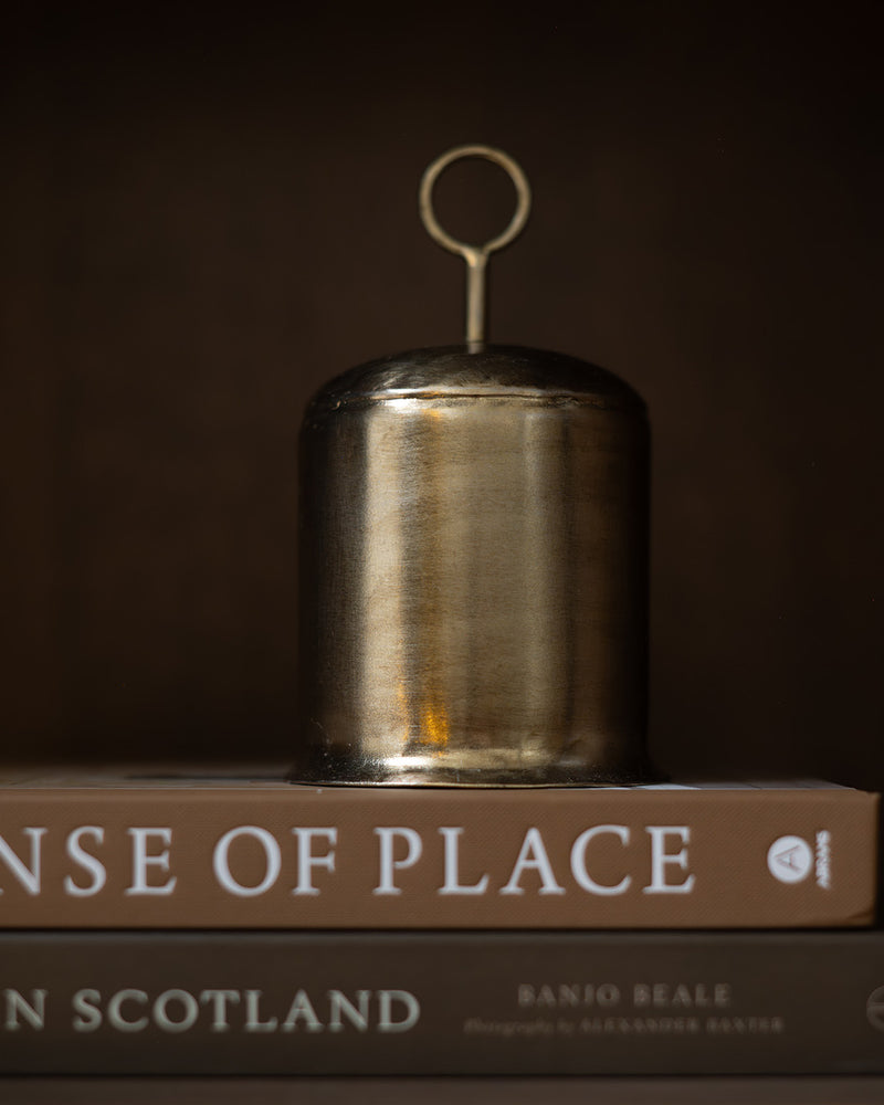 Small Brass Holiday Bell