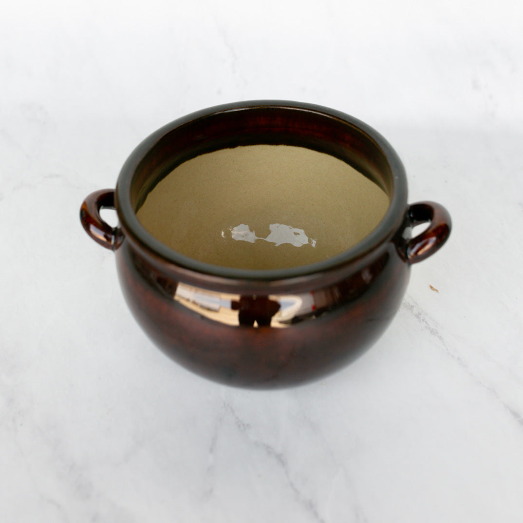 Brown Glazed Pot