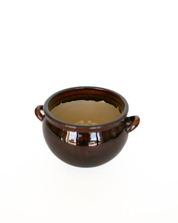 Brown Glazed Pot