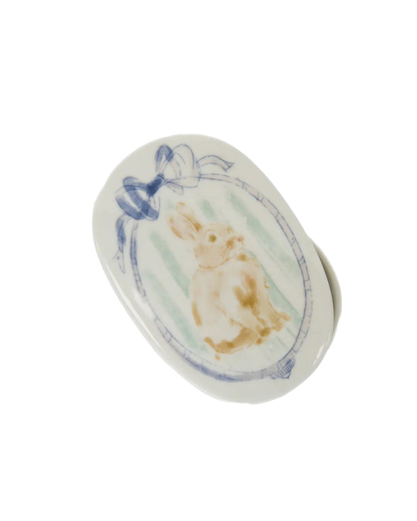 Vintage Bunny Dish